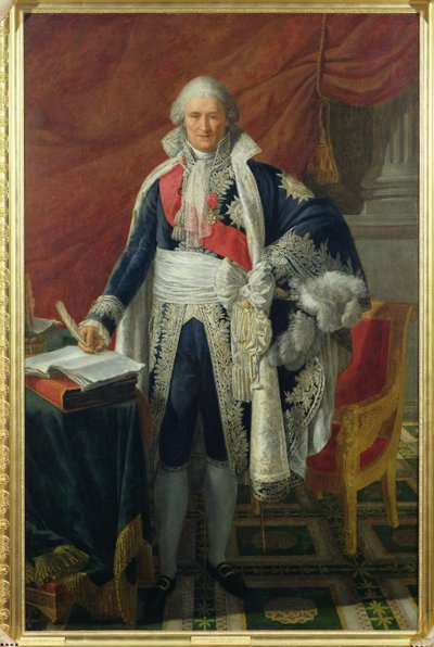 Conte Jean-Etienne-Marie Portalis (1746-1807) 1806 da Pierre Gautherot